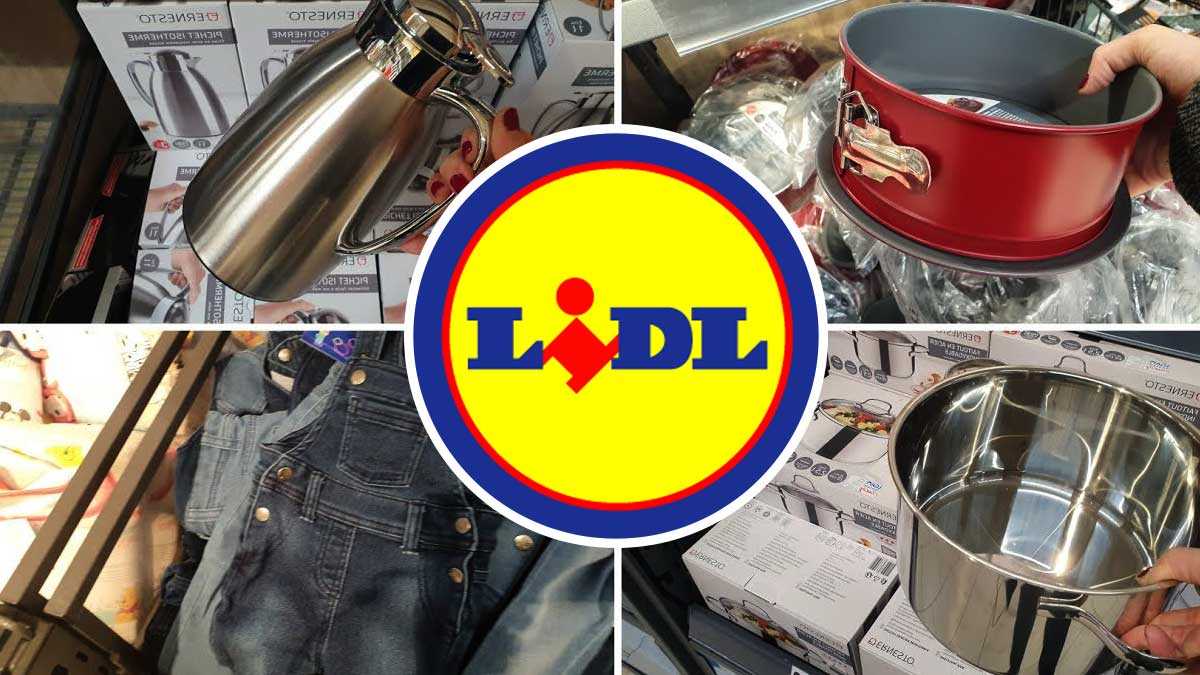 Lidl Alerte  arrivage d’articles indispensables à petits prix, attention, il n’y en aura pas pour tout le monde !